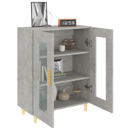Sideboard Betongrau 69,5x34x90 cm Holzwerkstoff
