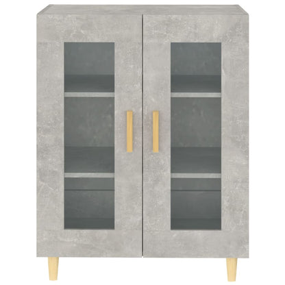 Sideboard Betongrau 69,5x34x90 cm Holzwerkstoff