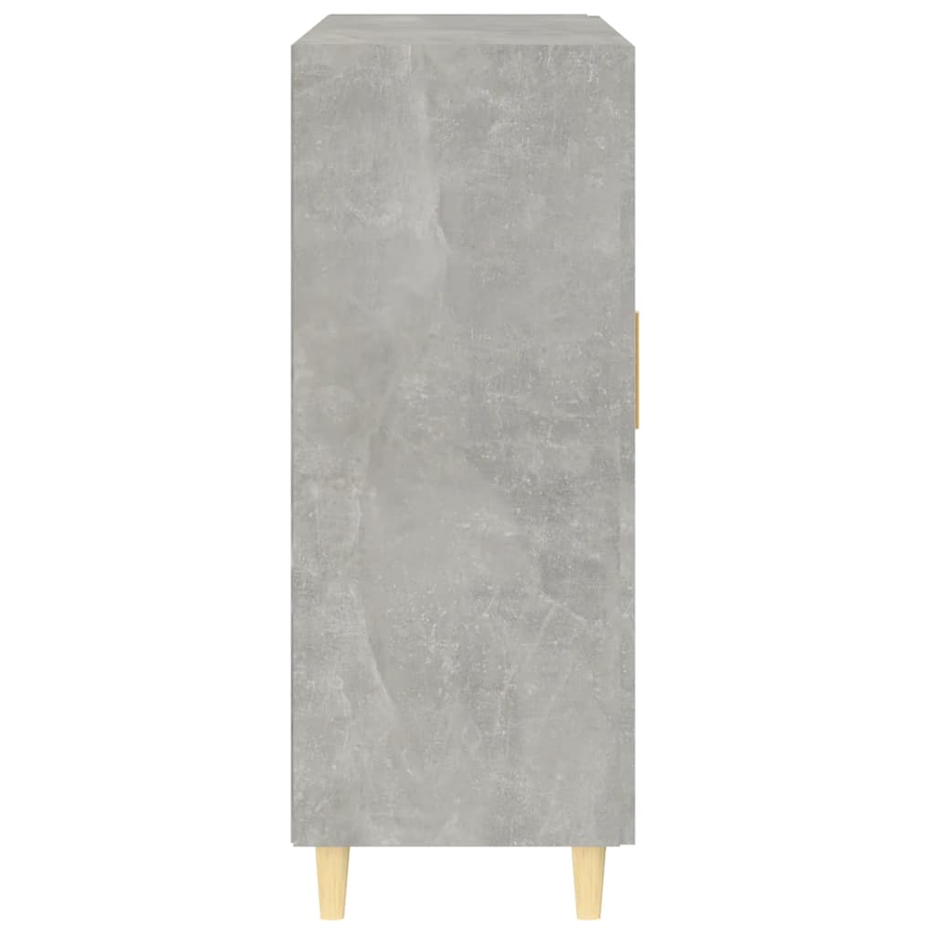 Sideboard Betongrau 69,5x34x90 cm Holzwerkstoff