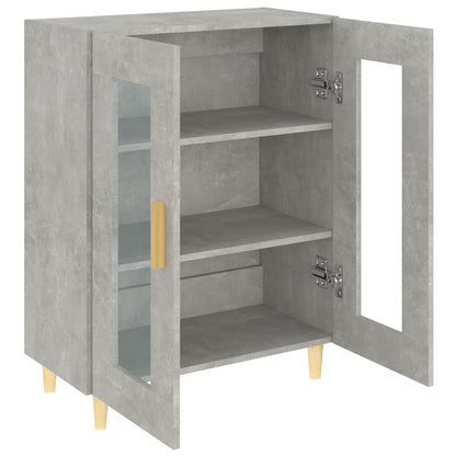Sideboard Betongrau 69,5x34x90 cm Holzwerkstoff