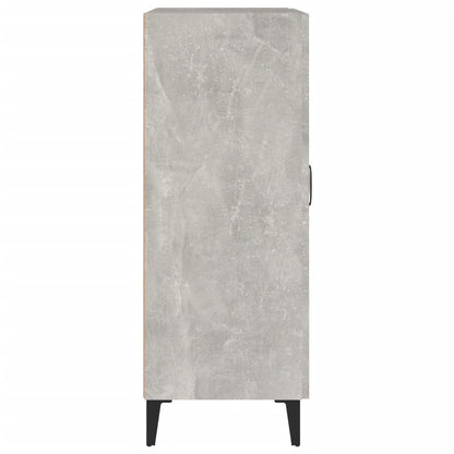 Sideboard Betongrau 69,5x34x90 cm Holzwerkstoff