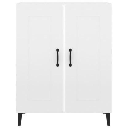 Sideboard Hochglanz-Weiß 69,5x34x90 cm Holzwerkstoff
