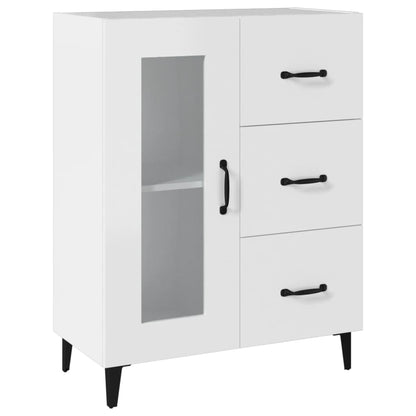 Sideboard Weiß 69,5x34x90 cm Holzwerkstoff