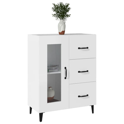 Sideboard Weiß 69,5x34x90 cm Holzwerkstoff