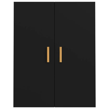 Hängeschrank Schwarz 69,5x34x90 cm