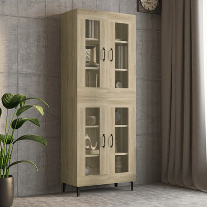 Hängeschrank Sonoma-Eiche 69,5x34x90 cm