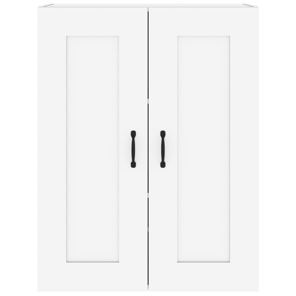 Hängeschrank Hochglanz-Weiß 69,5x32,5x90 cm