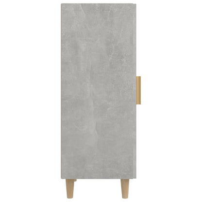 Sideboard Betongrau 34,5x34x90 cm Holzwerkstoff