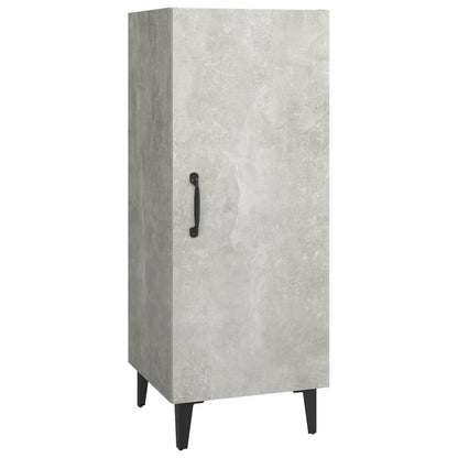 Sideboard Betongrau 34,5x34x90 cm Holzwerkstoff