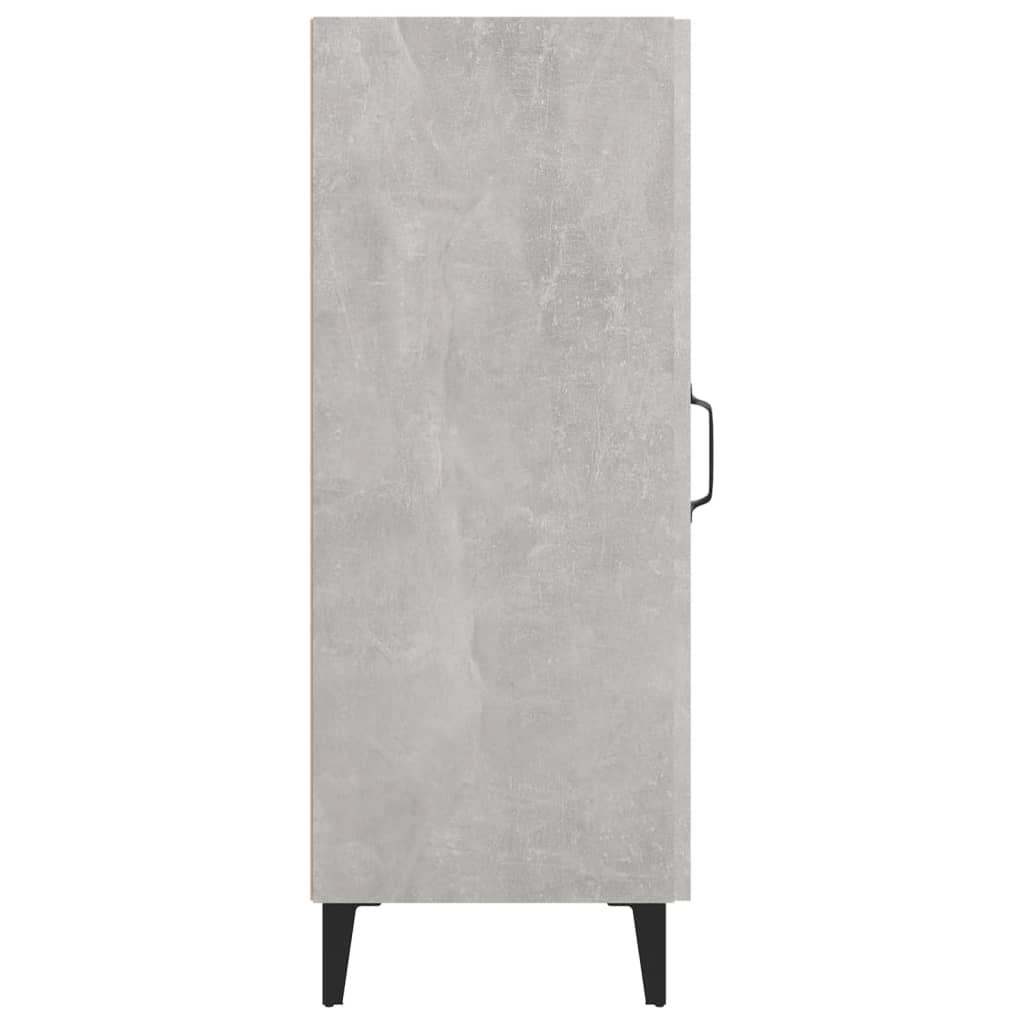 Sideboard Betongrau 34,5x34x90 cm Holzwerkstoff