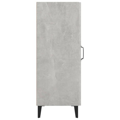 Sideboard Betongrau 34,5x34x90 cm Holzwerkstoff