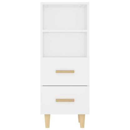 Sideboard Weiß 34,5x34x90 cm Holzwerkstoff