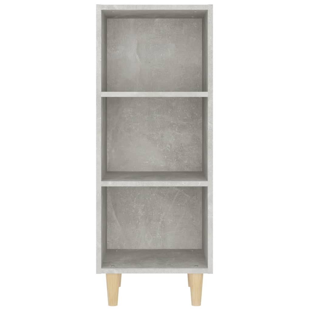 Sideboard Betongrau 34,5x32,5x90 cm Holzwerkstoff