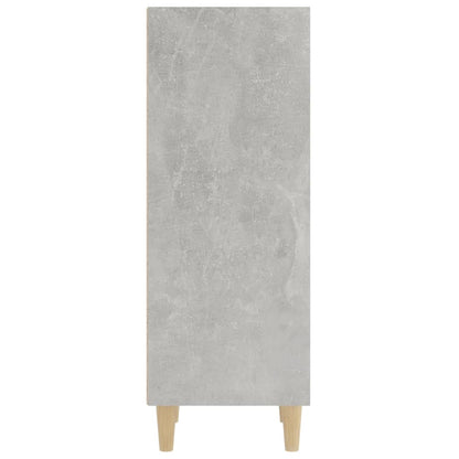 Sideboard Betongrau 34,5x32,5x90 cm Holzwerkstoff