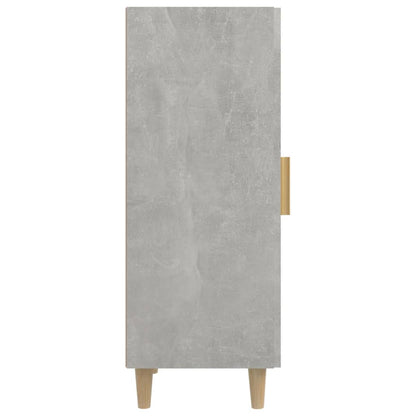 Sideboard Betongrau 34,5x34x90 cm Holzwerkstoff