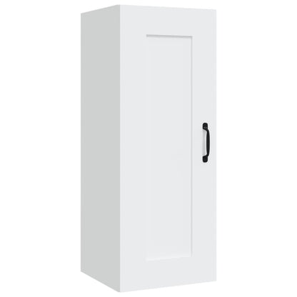 Hängeschrank Weiß 35x34x90 cm Holzwerkstoff