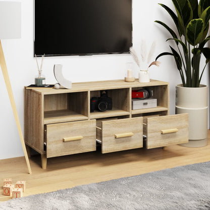 Tv-møbel Sonoma eg 102x36x50 cm træmateriale