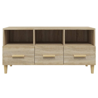 Tv-møbel Sonoma eg 102x36x50 cm træmateriale