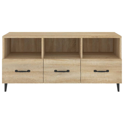 Tv-møbel Sonoma eg 102x35x50 cm træmateriale