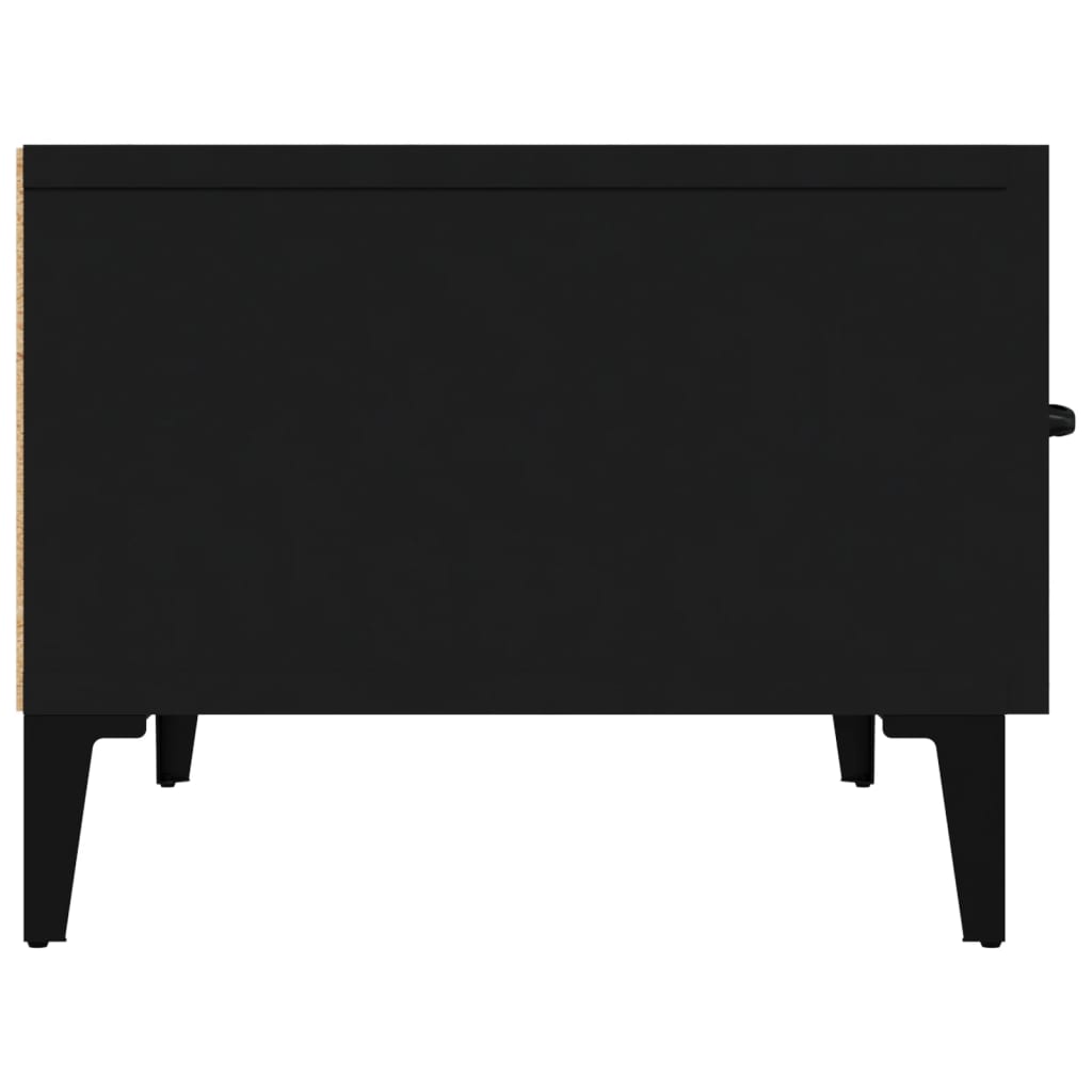 TV-skab Sort 150x34,5x30 cm Træ Materiale
