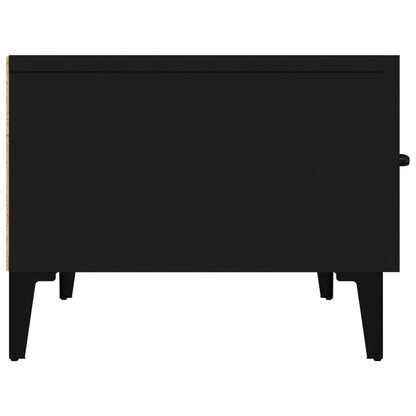 TV-skab Sort 150x34,5x30 cm Træ Materiale