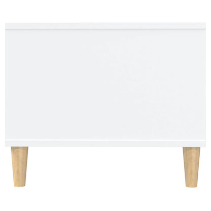 Sofabord Hvid 102x50x40 cm Træ Materiale