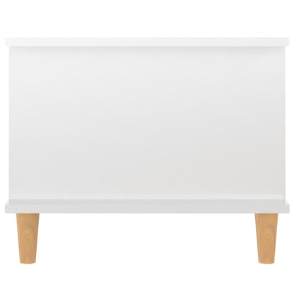 Couchtisch Hochglanz-Weiß 90x50x40 cm Holzwerkstoff
