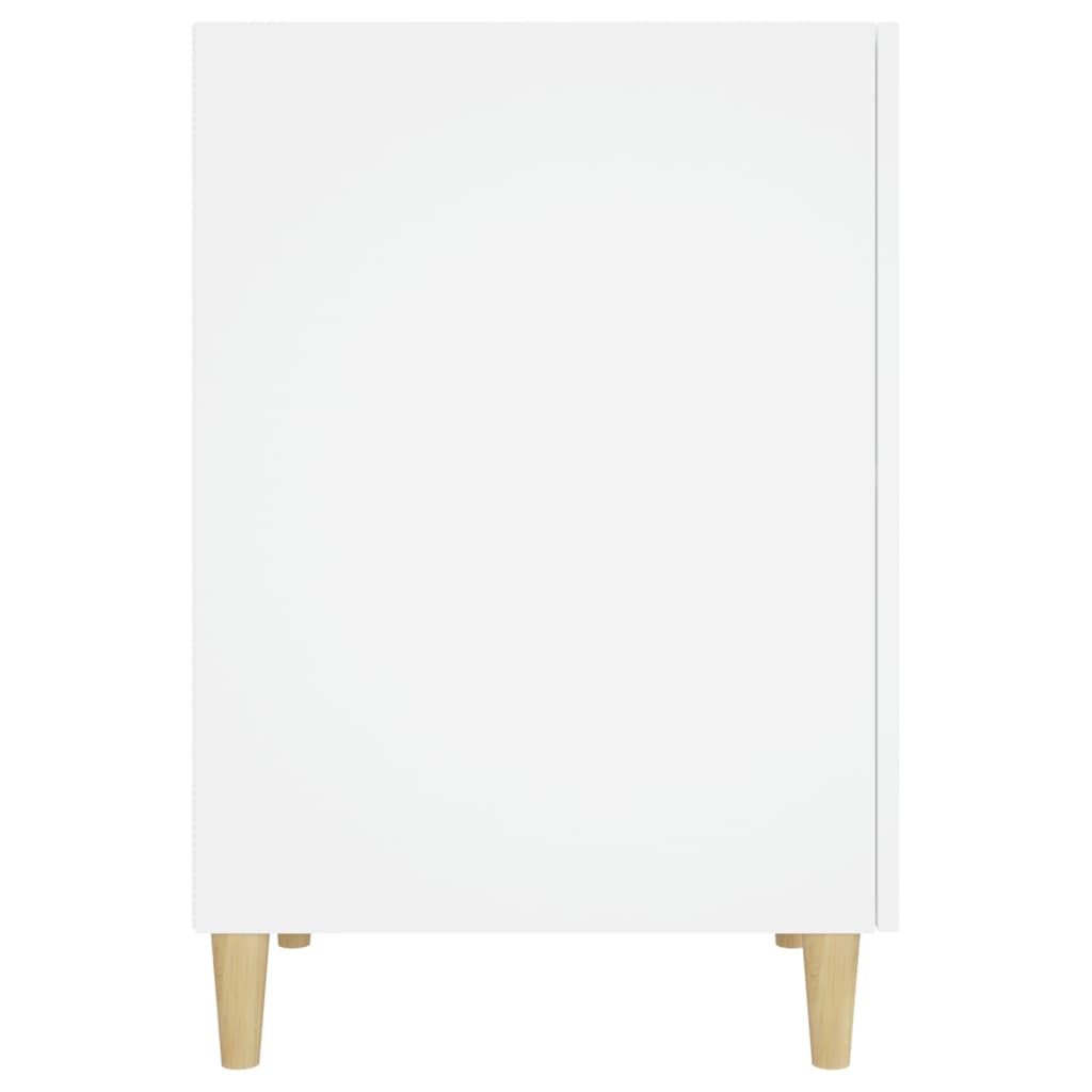 Schreibtisch Weiß 140x50x75 cm Holzwerkstoff