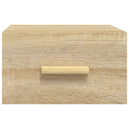 Wand-Nachttisch Sonoma-Eiche 35x35x20 cm