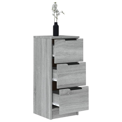 Sideboard Grau Sonoma 30x30x70 cm Holzwerkstoff