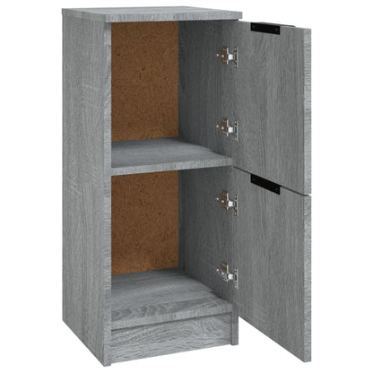 Sideboards 2 Stk. Grau Sonoma 30x30x70 cm Holzwerkstoff