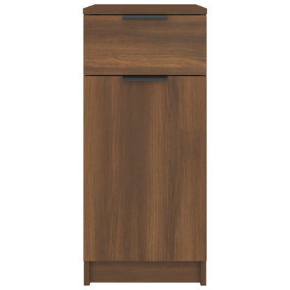 Schreibtischschrank Braun Eichen-Optik 33,5x50x75 cm