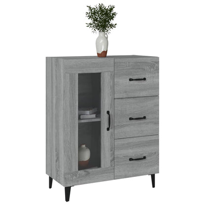 Sideboard Grau Sonoma 69,5x34x90 cm Holzwerkstoff