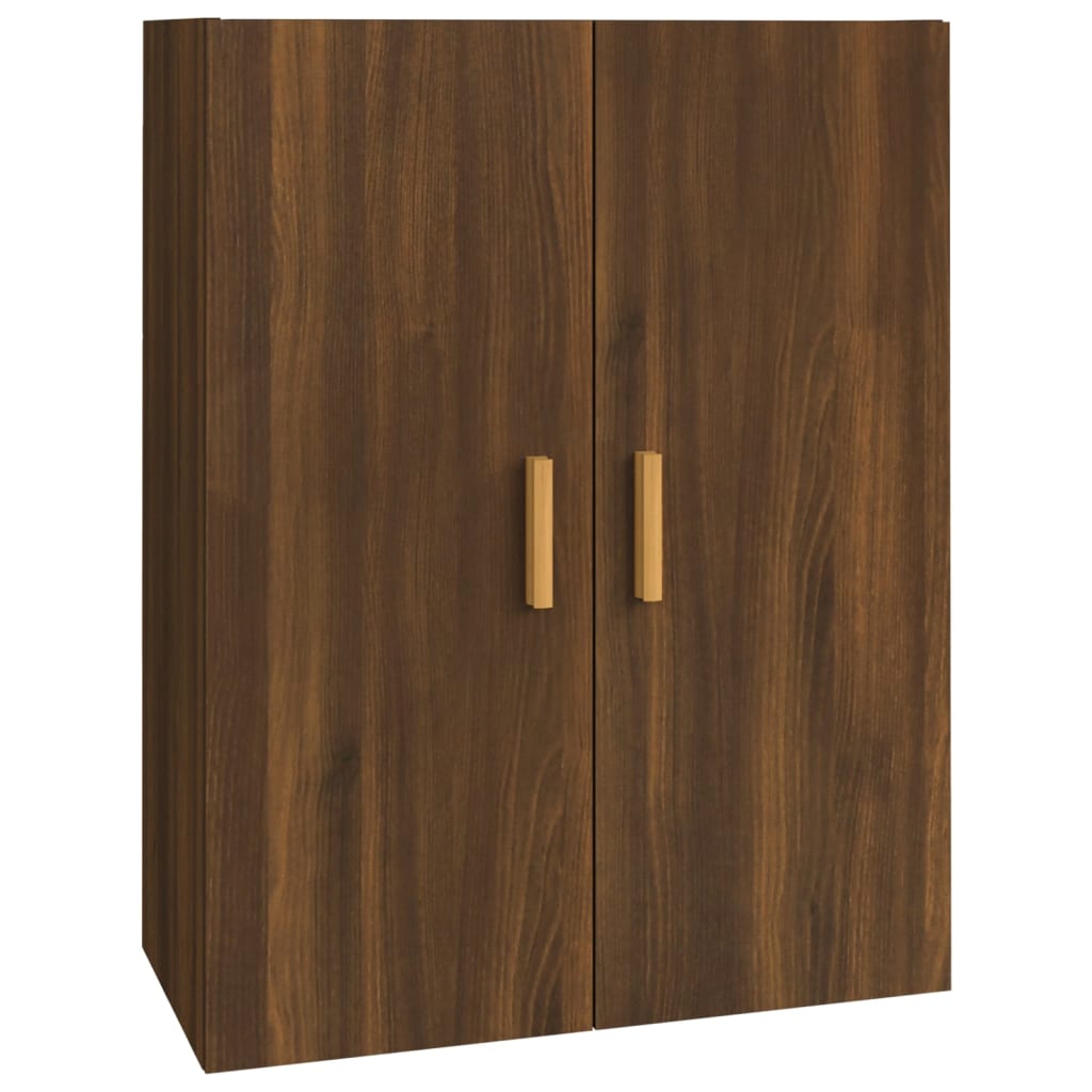 Overskab Brun Eg Look 69,5x34x90 cm
