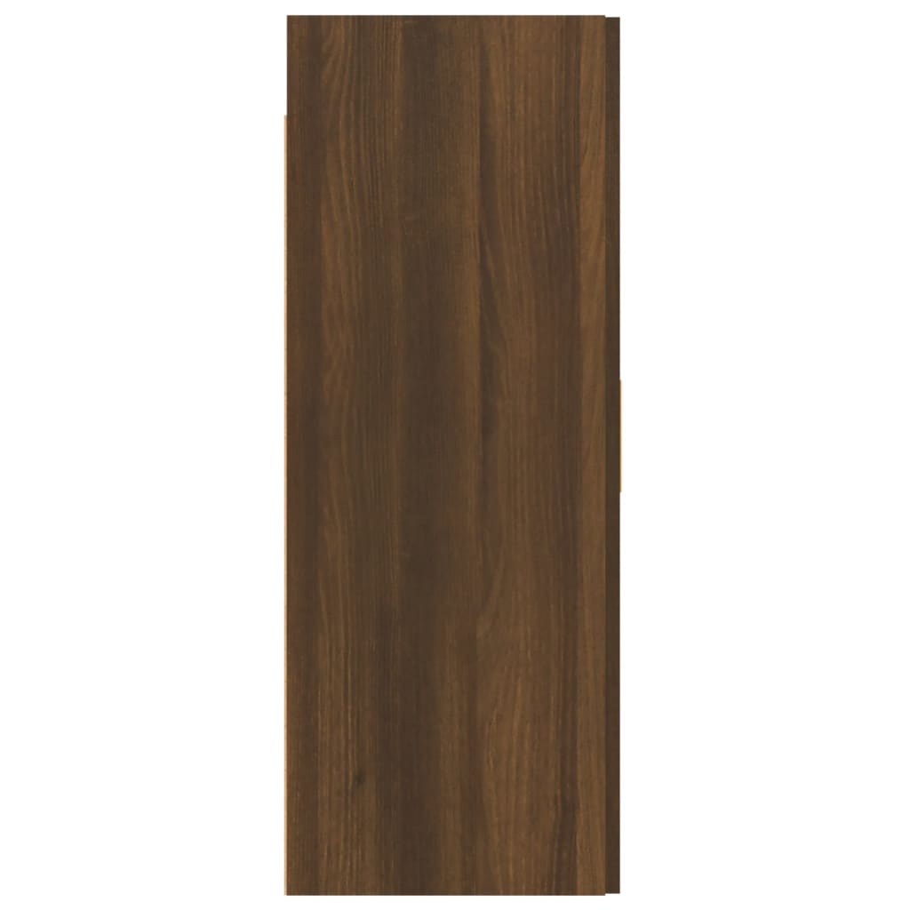 Overskab Brun Eg Look 69,5x34x90 cm