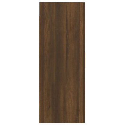 Overskab Brun Eg Look 69,5x34x90 cm