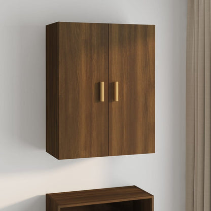 Overskab Brun Eg Look 69,5x34x90 cm