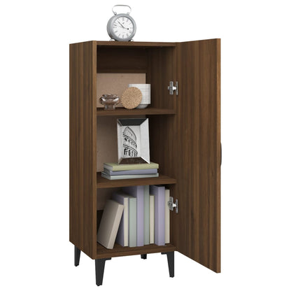 Skænk Brun Eg Look 34,5x34x90 cm Træmateriale