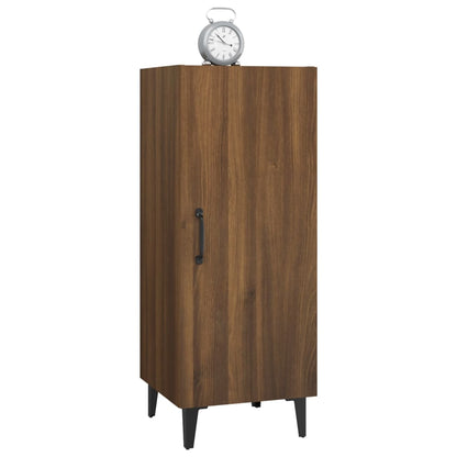 Skænk Brun Eg Look 34,5x34x90 cm Træmateriale