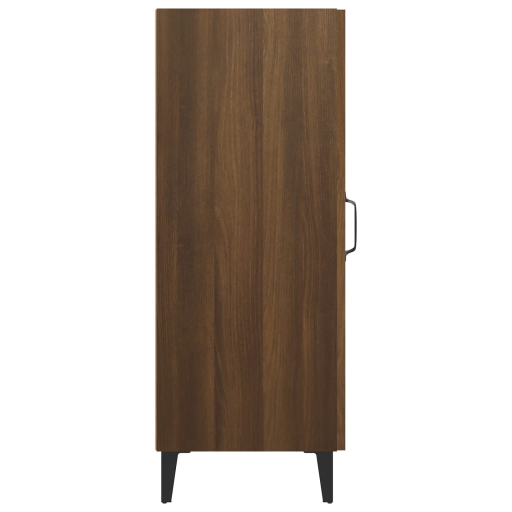 Skænk Brun Eg Look 34,5x34x90 cm Træmateriale