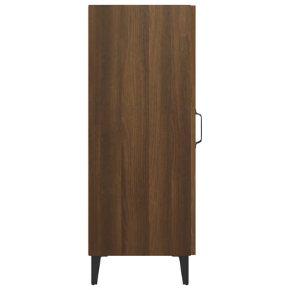 Skænk Brun Eg Look 34,5x34x90 cm Træmateriale