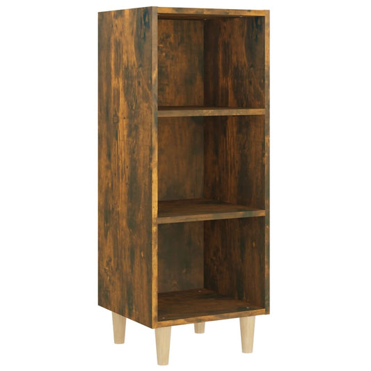 Sideboard Räuchereiche 34,5x32,5x90 cm Holzwerkstoff