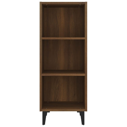Skænk Brun Eg Look 34,5x32,5x90 cm Træmateriale