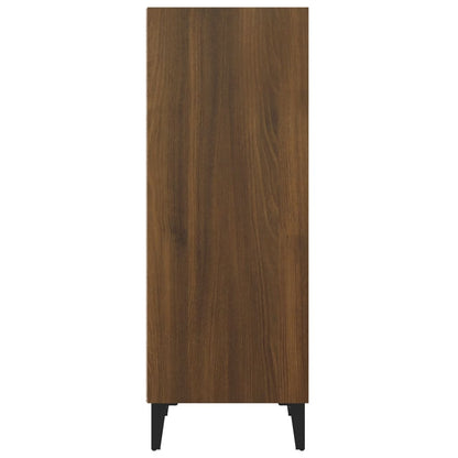 Skænk Brun Eg Look 34,5x32,5x90 cm Træmateriale