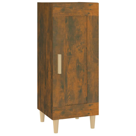 Skænk røget eg 34,5x34x90 cm træmateriale