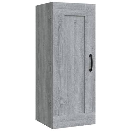Hängeschrank Grau Sonoma 35x34x90 cm Holzwerkstoff