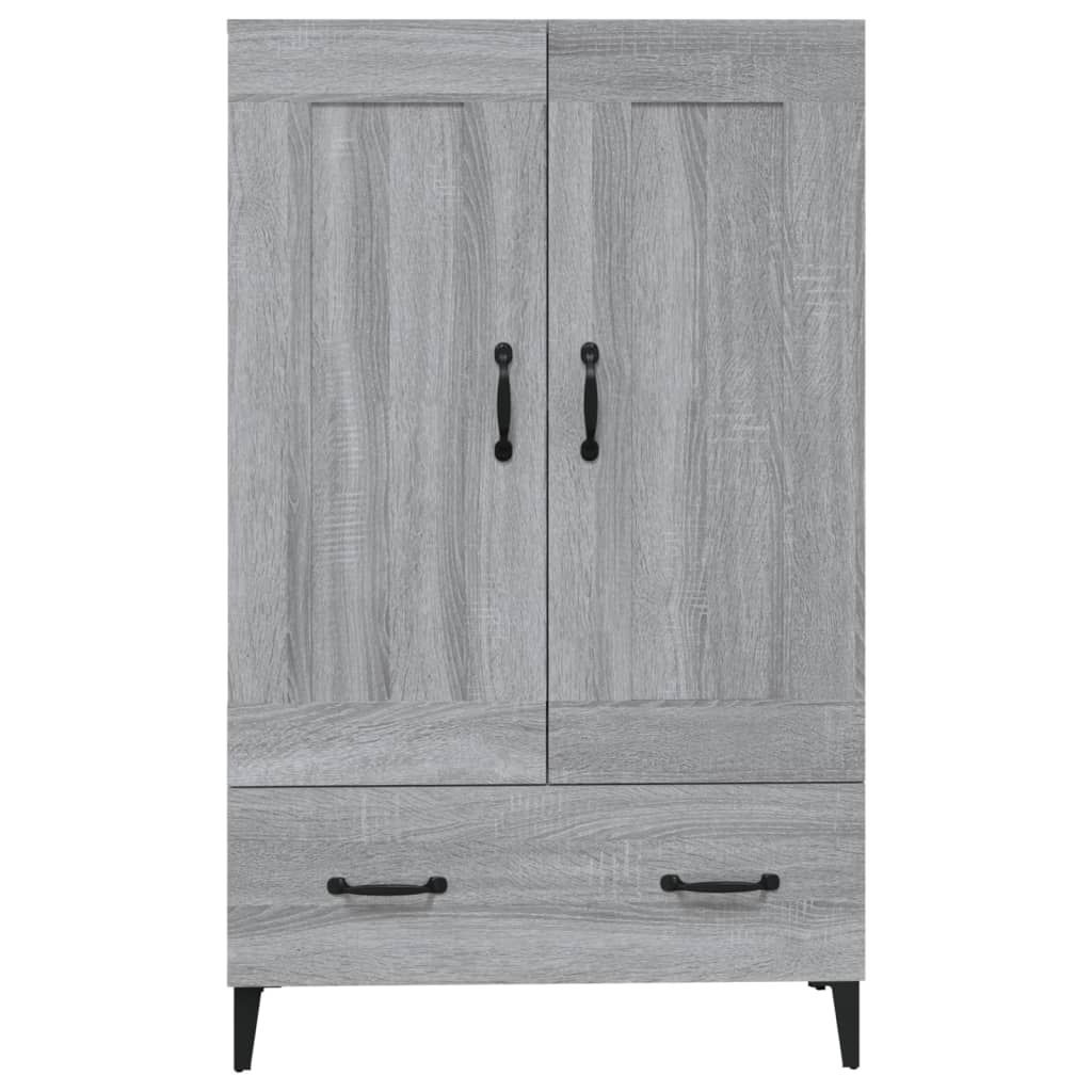 Highboard Grau Sonoma 70x31x115 cm Holzwerkstoff