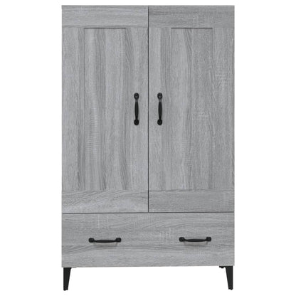 Highboard Grau Sonoma 70x31x115 cm Holzwerkstoff