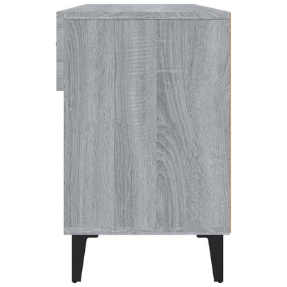 Skoskab Grå Sonoma 102x35x55 cm Træmateriale