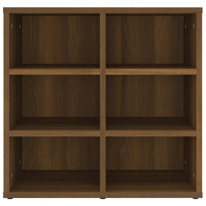 Schuhregal Braun Eichen-Optik 52,5x30x50 cm